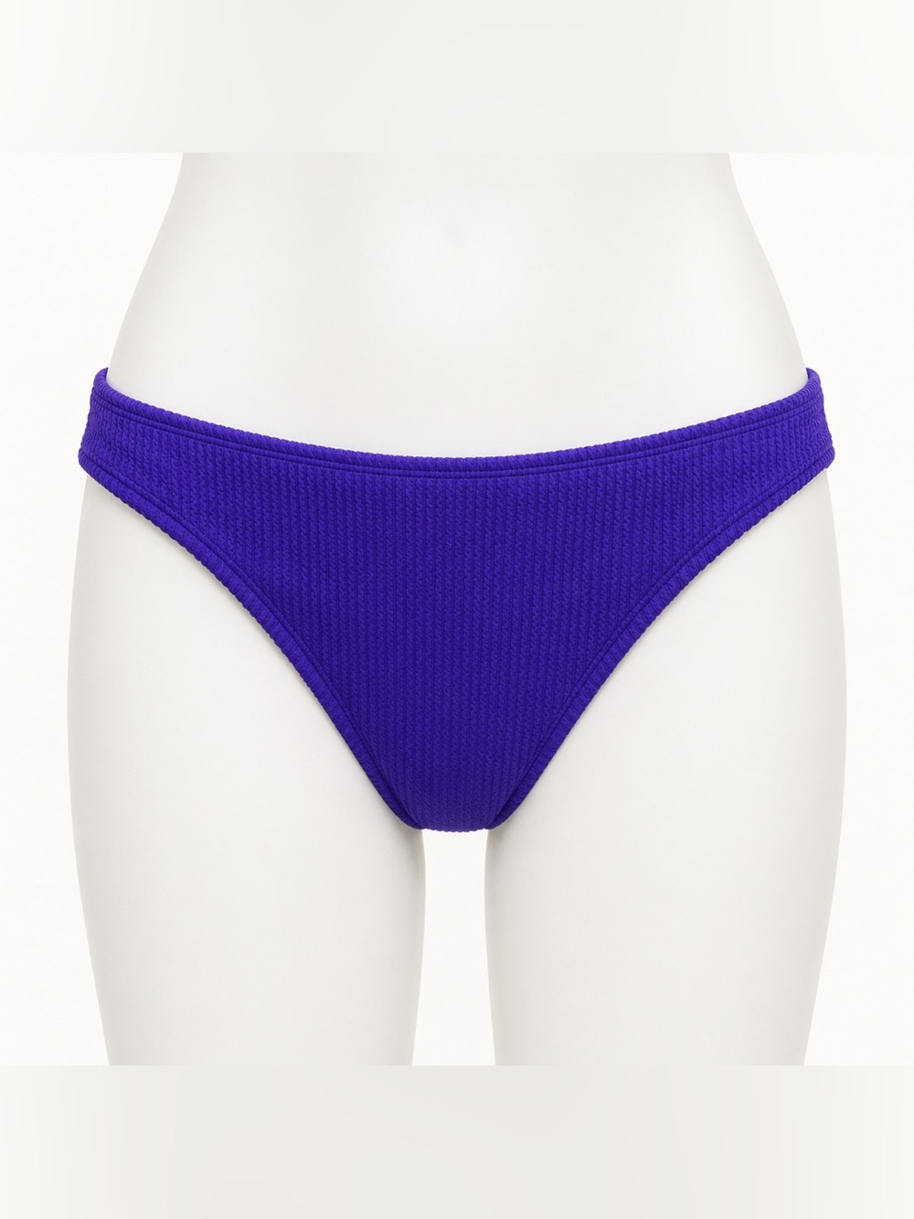 NWT Salt + Cove Purple Ribbed Hipster Bikini Bottom XS